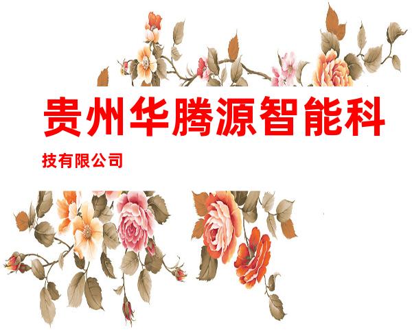贵州华腾源智能科技有限公司